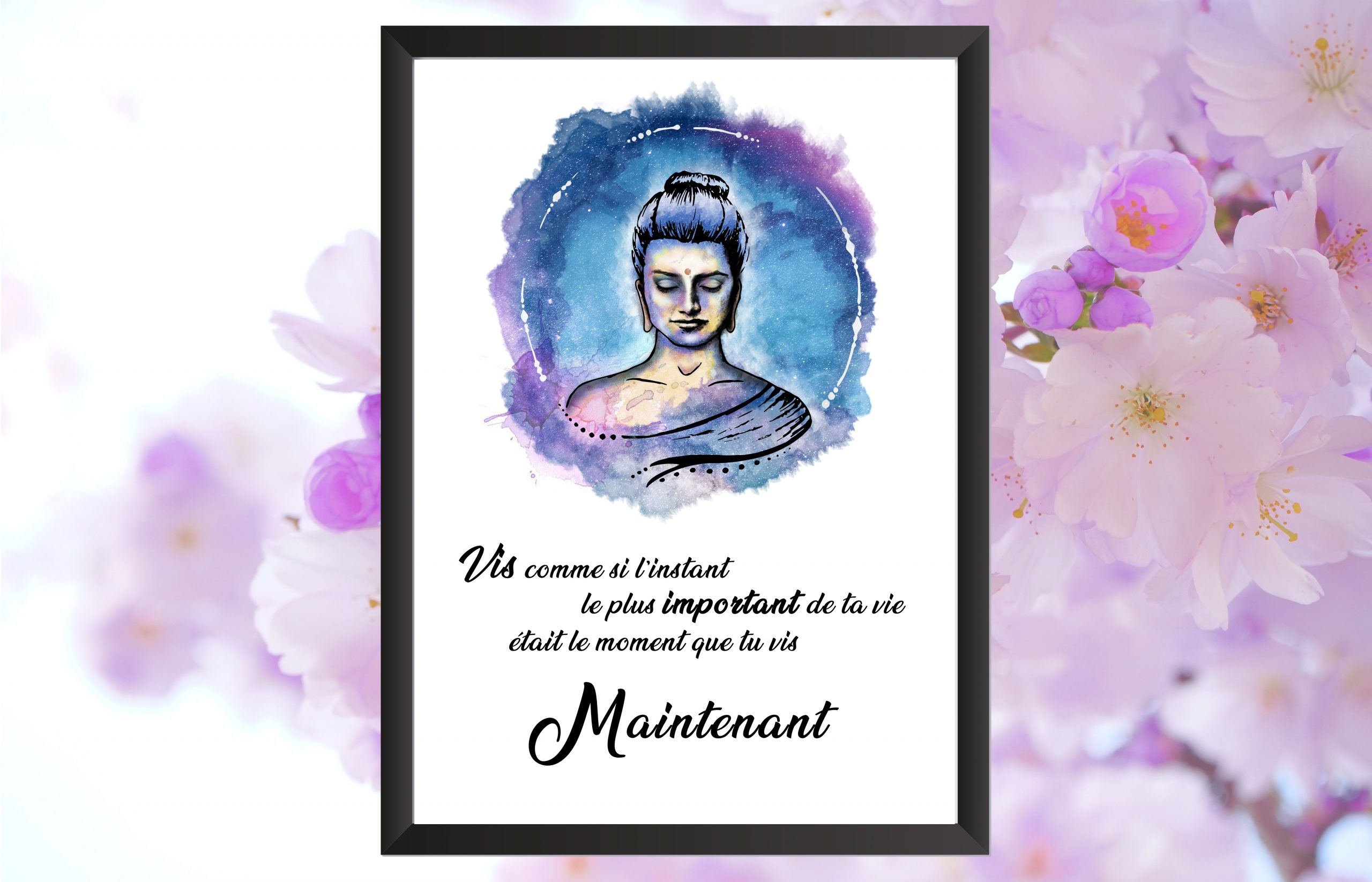 Poster citation Bouddha Poster citation Bouddha