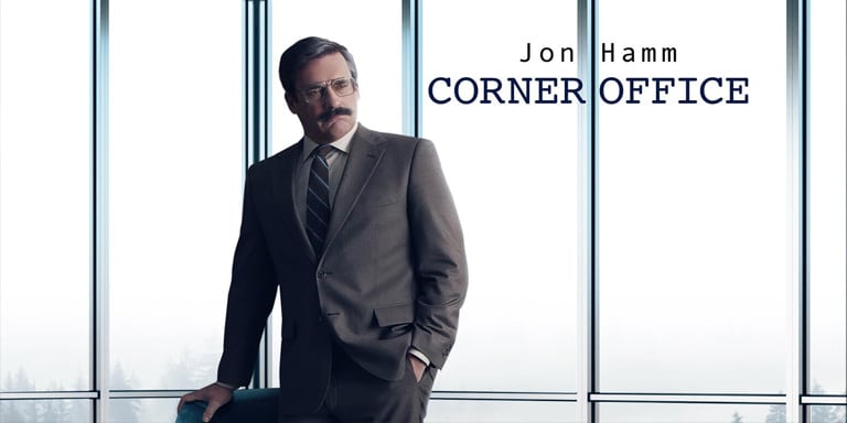 Film corner office avec l'acteur jon Hamm film-corner-office-jon-hamm